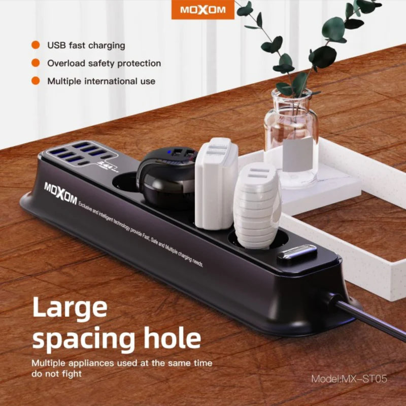 Moxom MX-ST05 Safety power strip Moxom MX-ST05 Safety power strip